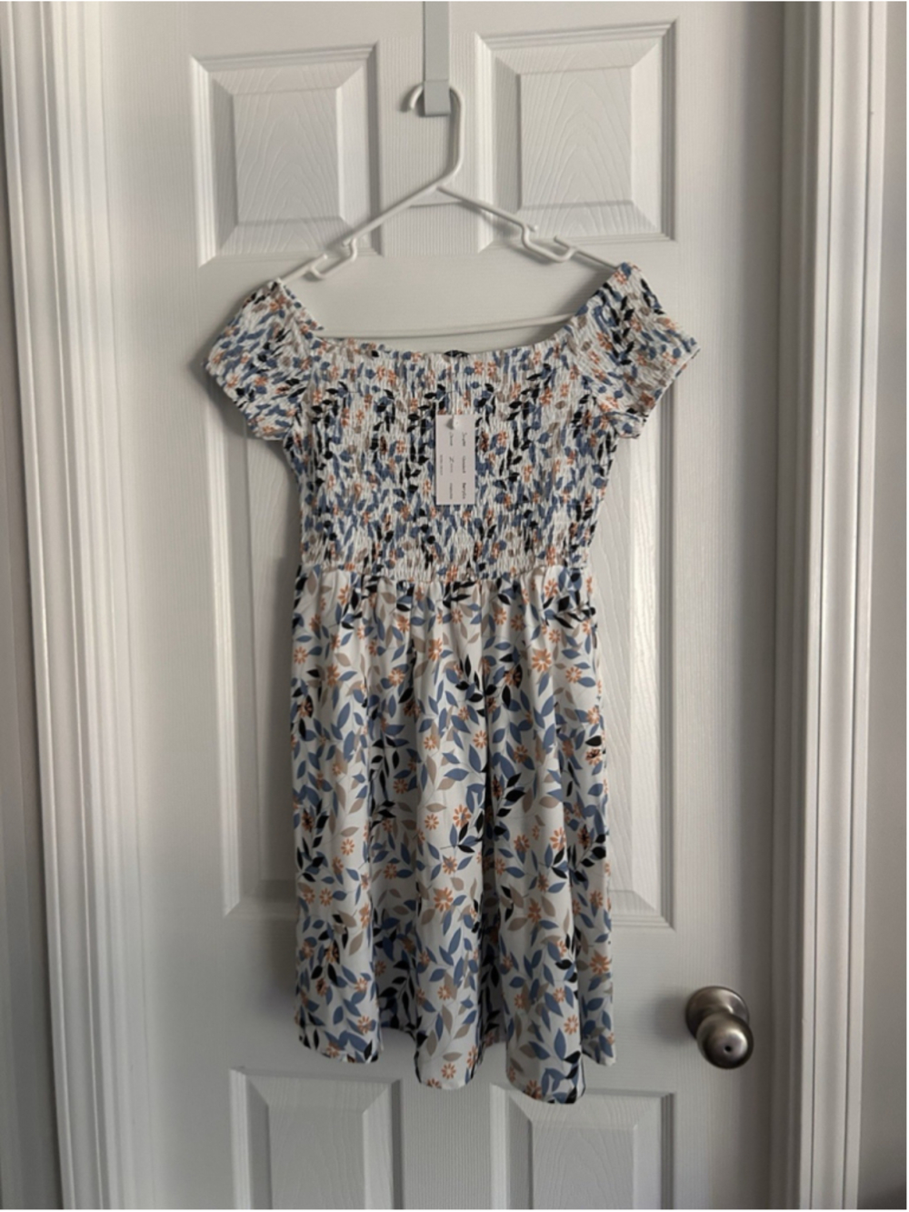 Women’s Off Shoulder Floral Print Dress
